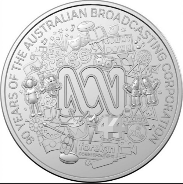 2022 - 90th Anniversary of ABC - 20c Uncirculated Coin - Image 3