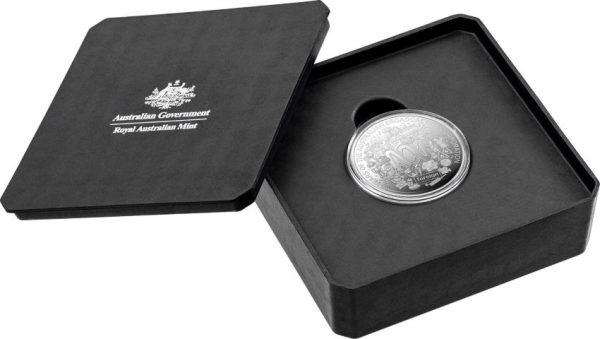 2022 - 90th Anniversary ABC $1 1/2oz Fine Silver Proof Coin - Image 4