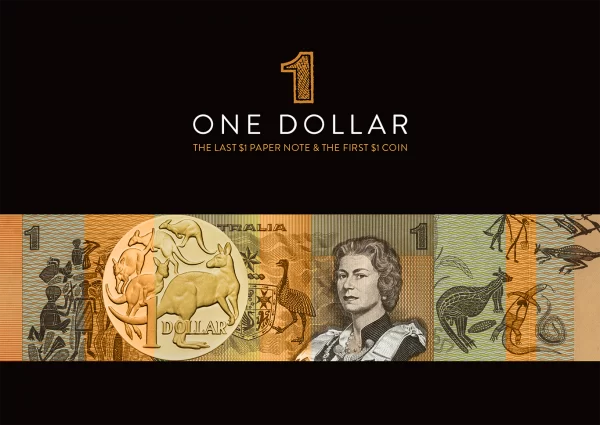 Australia: $1 Last Note & First Coin Pack Uncirculated Edition - Image 2