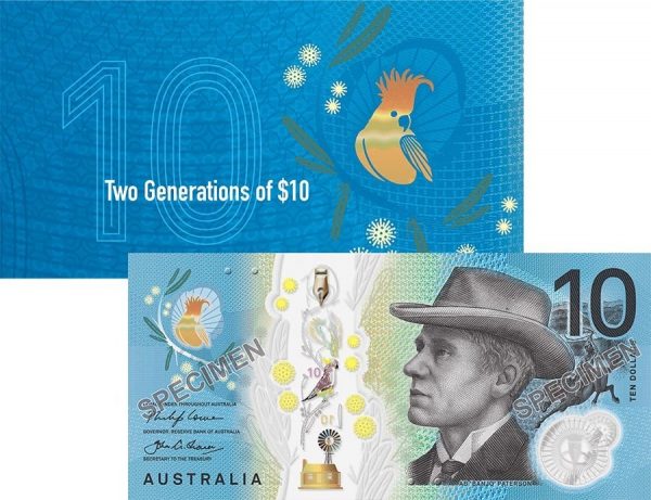 2017 RBA $10 New Generation Note Folder