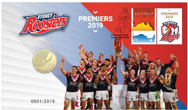 2019 NRL Premiers Sydney Roosters PNC