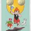 2021 $1 Centenary of Ginger Meggs Coloured AlBr 2 Coin Set - Image 6