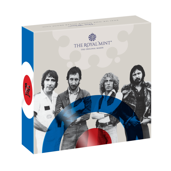 2021 £2 The Who 1oz Coloured Silver Proof Coin - Image 3