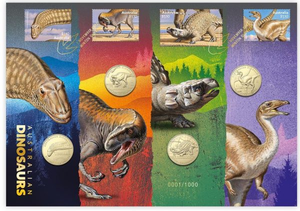 2022 Australian Dinosaurs Four Coin Privy Mark Limited PNC Issue of 1,000 - Image 7
