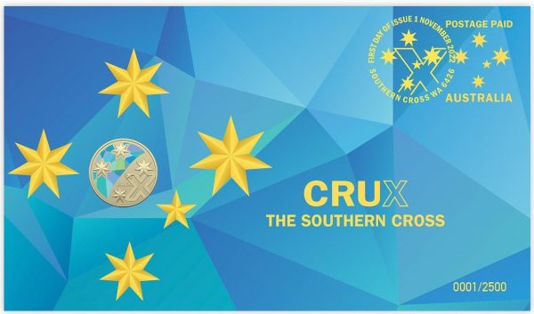 2022 Crux: The Southern Cross Limited Edition Coloured Coin PNC Limited to 2,500 - Image 2