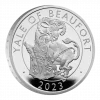 2023 £2 The Yale of Beaufort 1oz Silver Proof - Image 2