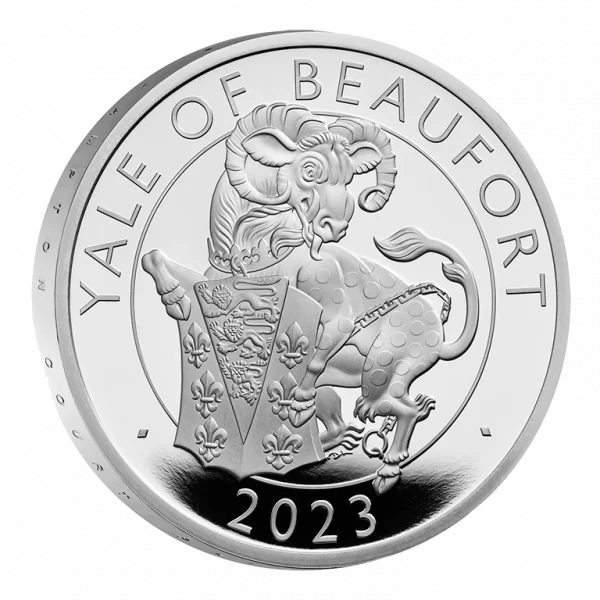 2023 £2 The Yale of Beaufort 1oz Silver Proof - Image 2