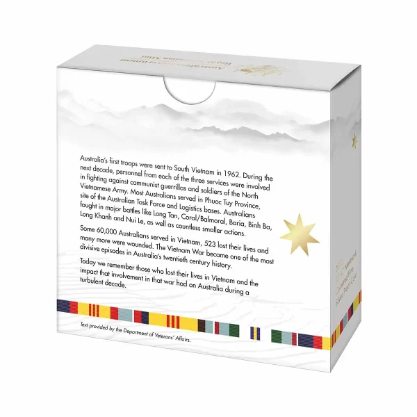 2023 $2 Vietnam War End of Australia’s Involvement 50th Anniversary C Mintmark Silver Proof Coin - Image 4