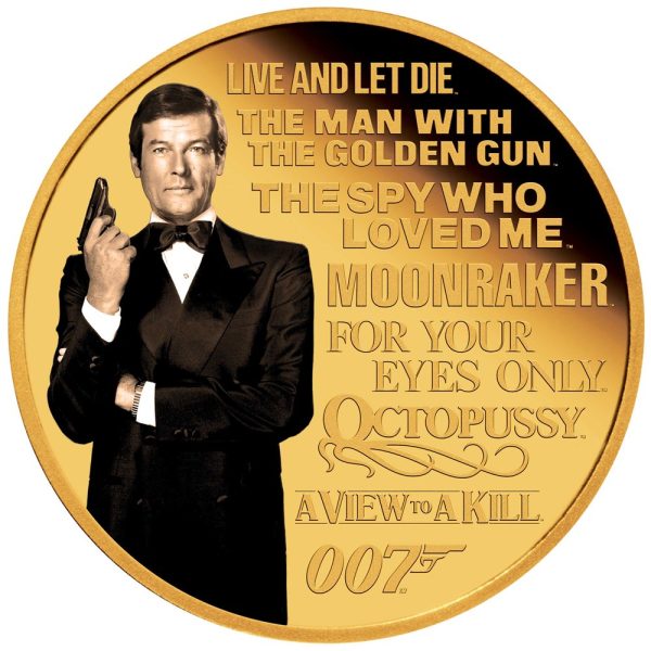 2023 James Bond Legacy Series - 2nd 1/4oz Gold Proof Coloured Coin - Image 2