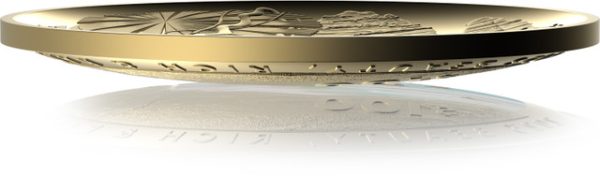 2023 $100 Gold Coloured Proof Domed Coin – Beauty, Rich & Rare – Twelve Apostles - Image 3