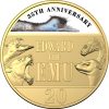 2023 20c Edward the Emu Gold Plated 20c coin and Collector Book - Image 2