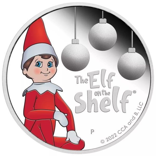 2022 50c The Elf on the Shelf 1/2 Oz Silver Proof Coin - Image 3
