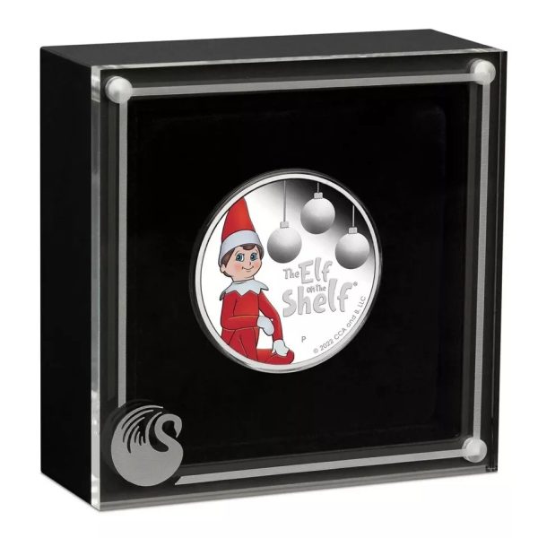 2022 50c The Elf on the Shelf 1/2 Oz Silver Proof Coin - Image 5