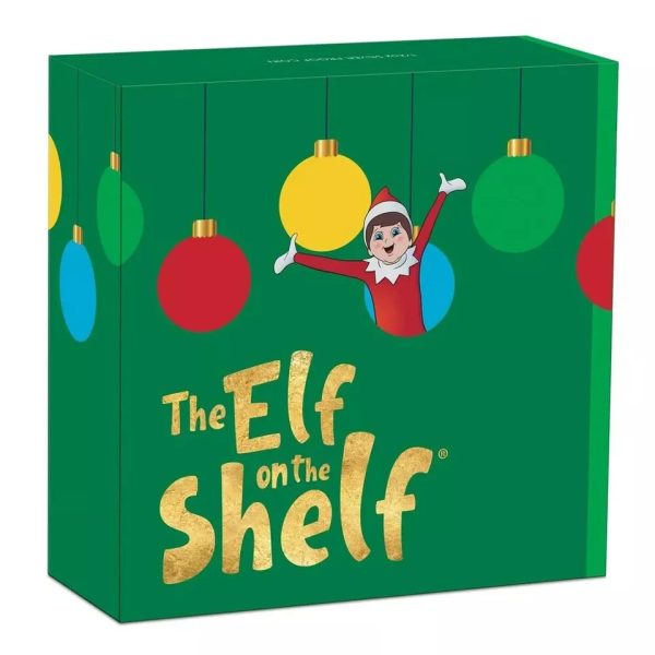 2022 50c The Elf on the Shelf 1/2 Oz Silver Proof Coin - Image 6
