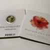 2015 $2 RAM Remembrance Day Flanders Fields C Mintmark Coloured Carded Coin - Image 5