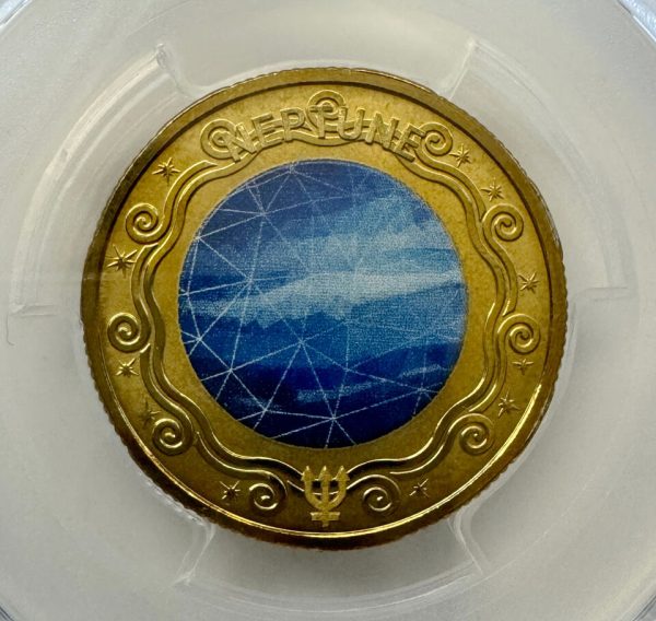 2017 $1 Neptune ex Planetary Set - One Dollar Coin - $1 PCGS MS69 RARE UNC RAM - Image 4