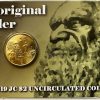 2019 $2 Aboriginal Elder JC effigy - UNC on card - Nice collectable