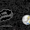 2020 Perth Mint Homer the Simpsons 1/2 oz Coloured Silver 0.999 Coin in Card - Image 2