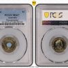 2022 Australia $2 ‘C’ Mintmark Peacekeeping Coin PCGS MS67 Gold Shield