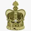2022 St Edwards Crown Jeweled 24k Gilded Coin 2 Cedis Ghana - Low 999 mintage - Image 2