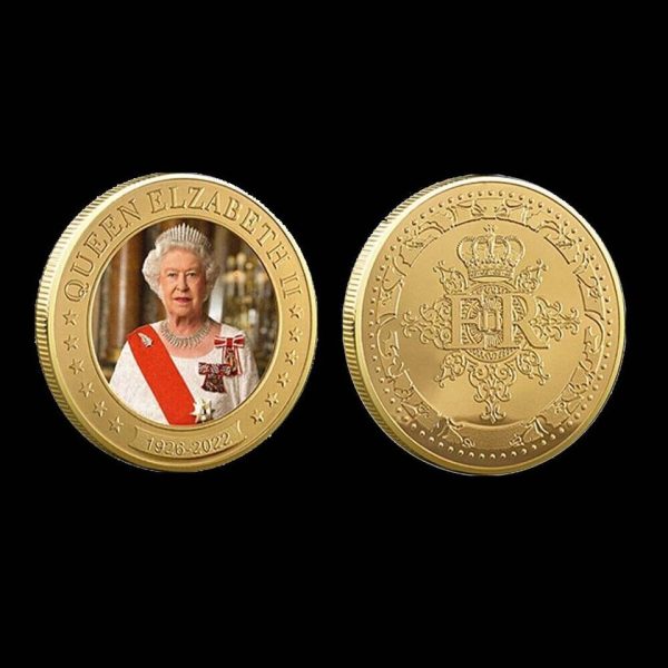 2022 Queen Elizabeth II 70th Platinum Jubilee 24k gold - 3 Coin Portrait Set - Image 4