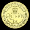 2022 Queen Elizabeth II 70th Platinum Jubilee Portrait 24k GOLD Plated Coin - Image 3