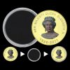 2022 Queen Elizabeth II 70th Platinum Jubilee Portrait 24k GOLD Plated Coin - Image 2