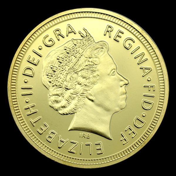 2022 Queen Elizabeth II 70th Platinum Jubilee With Prince Phillip 24k GOLD Coin - Image 3
