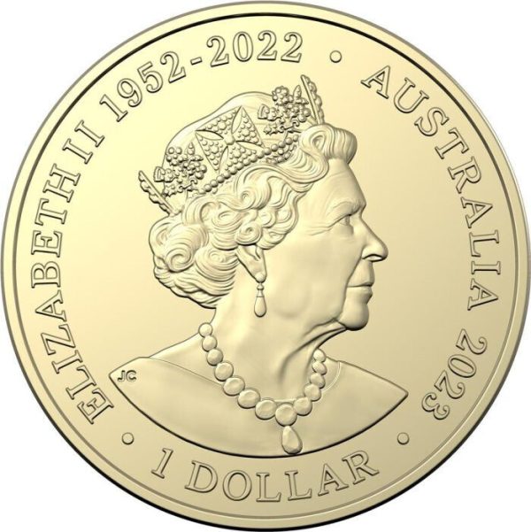 2023 $1 AlBr Goal UNC Matilda FIFA Soccer Coin Goal Save - Image 2