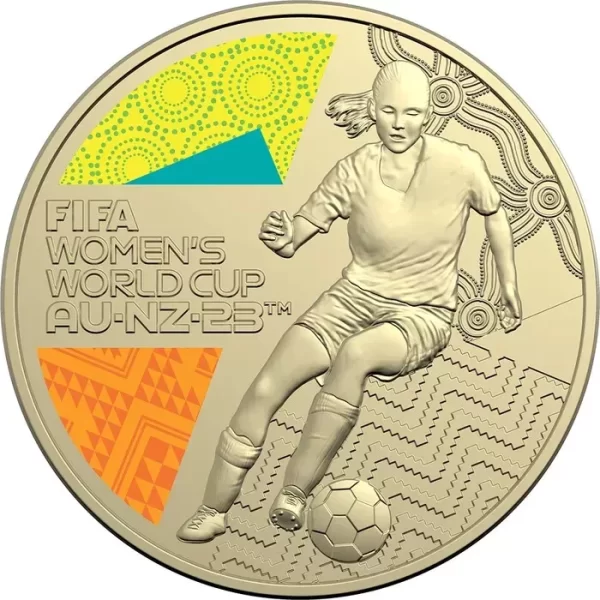 2023 $1 Coloured Uncirculated FIFA Women’s World Cup Australia and New Zealand - Image 3