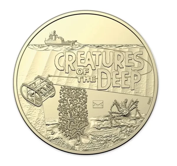2023 $1 Creatures of the Deep Impressions Larger PNC Limited Edition 309/500 - Image 6