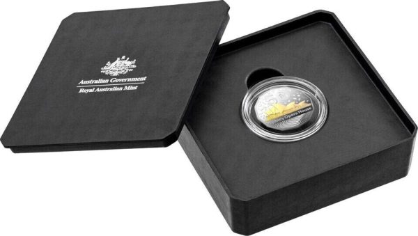 2023 50c 50th Anniversary of the Sydney Opera House Gold Plated Silver Proof - Image 6