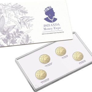2023 ANDA Money Expo $1 Uncirculated 4 Coin Privy Mark Set