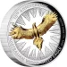 2024 Australia Wedge Tailed Eagle Gilt 1 oz Silver NGC PF70 UC Mercanti TOP POP