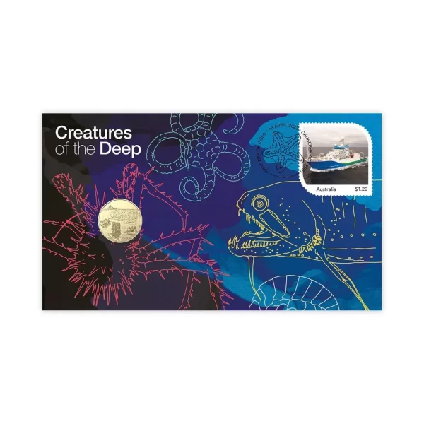Australia - 2023 PNC $1 Creatures of the Deep (Envelope Privy Mark) - Image 4