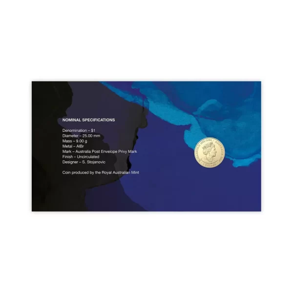 Australia - 2023 PNC $1 Creatures of the Deep (Envelope Privy Mark) - Image 2