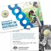 Australia RAM Card 2021 $1 One dollar coin - ROTARY CENTENARY Colour UNC - Image 4