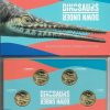 2022 $1 Dinosaurs Down Under Set 4 Unc Coins Mintmark 'C' & Privy Marks M S & B