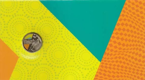 2023 FIFA Women's World Cup PNC RAM $1 Coin with envelope privy mark - Image 3