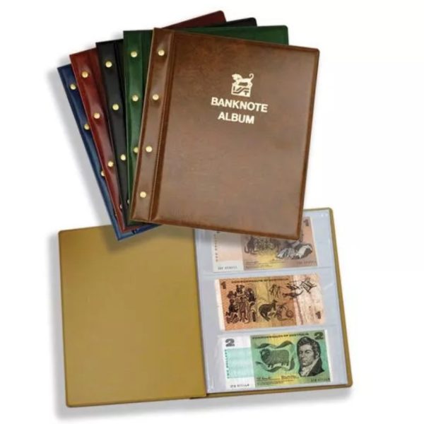 VST Australia Australian Banknote Collection Album - 6 Pages - 3 divisions
