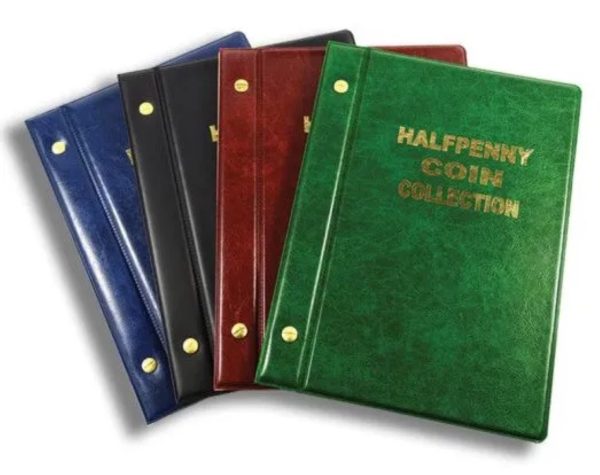 VST Australia Australian Coin Collection Half Penny Album - 1910 -1965