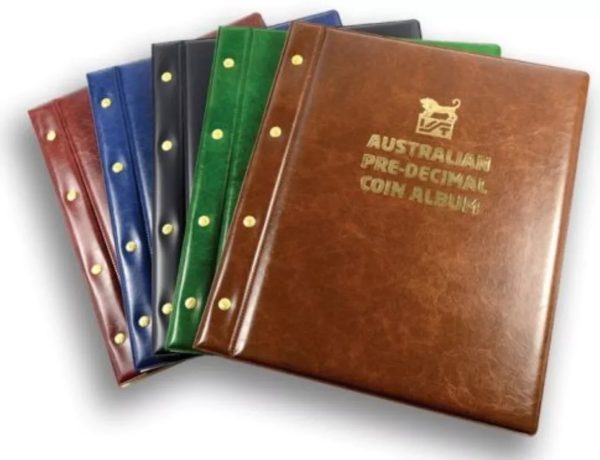 VST Australia Australian Pre-Decimal Coin Collectors Album - 1910 -1965