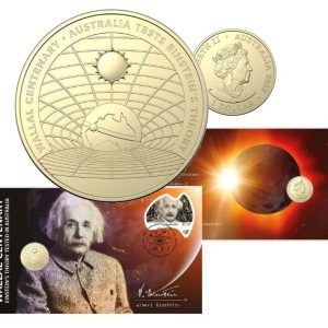 2022 $1 Envelop Privy Wallal Einstein’s Theory Tested in Australia PNC